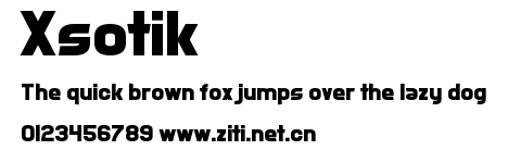 Xsotik.otf字體轉換器圖片