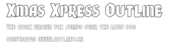 Xmas Xpress Outline.ttf