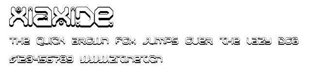 Xiaxide.ttf字體轉換器圖片