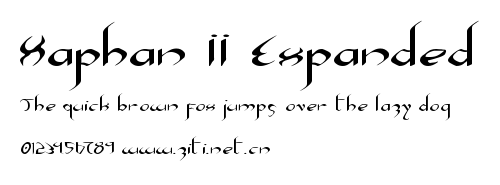 Xaphan II Expanded.ttf