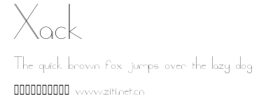 Xack.ttf字體轉換器圖片