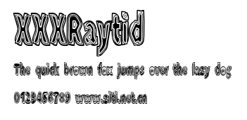 XXXRaytid.ttf字體轉換器圖片