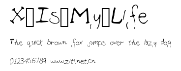 X_Is_My_Life.ttf