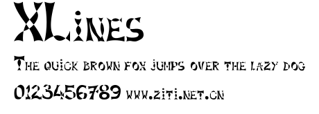XLines.ttf字體轉換器圖片
