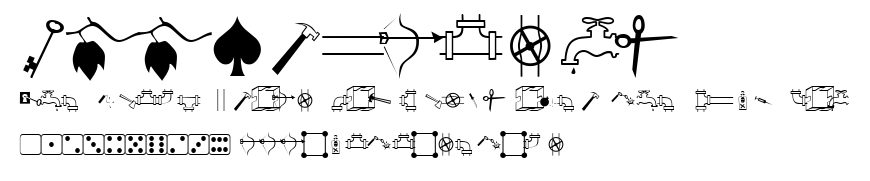 XMMDrawings.ttf字體轉換器圖片