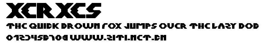 XERXES.ttf字體轉換器圖片