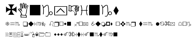 XIngyDings.ttf字體轉換器圖片