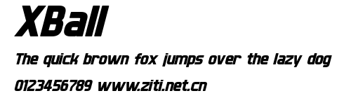 XBall.ttf字體轉換器圖片