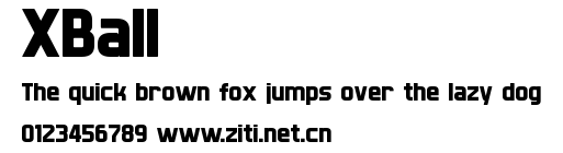 XBall.ttf字體轉換器圖片