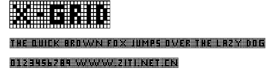 X-Grid.ttf字體轉換器圖片