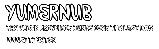 yumernub.ttf字體轉換器圖片