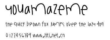 YouAmazeMe.ttf