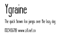 Ygraine.ttf字體轉換器圖片