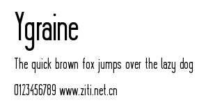 Ygraine.ttf字體轉換器圖片