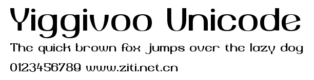 Yiggivoo Unicode.ttf字體轉換器圖片