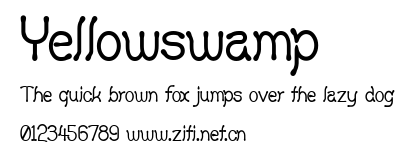 Yellowswamp.ttf字體轉換器圖片