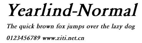 Yearlind-Normal.ttf