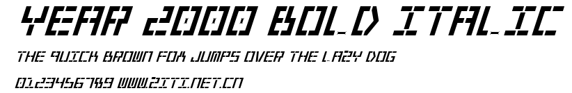 Year 2000 Bold Italic.ttf