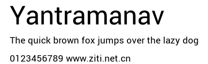 Yantramanav.ttf字體轉換器圖片