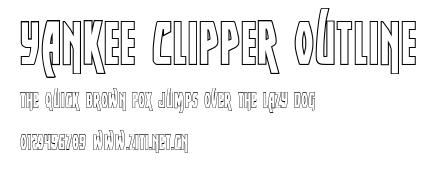 Yankee Clipper Outline.ttf