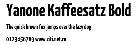 Yanone Kaffeesatz Bold.otf