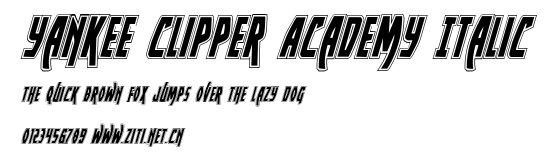 Yankee Clipper Academy Italic.ttf